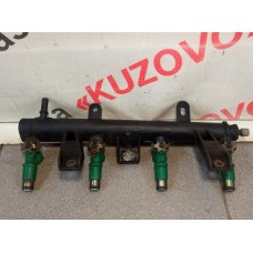 Форсунка инжекторная электрическая для Peugeot 206 1998-2012 9655833580 01F02308362 valeo 4шт