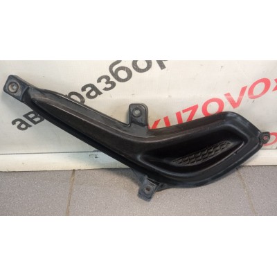Заглушка бампера левая HYUNDAI SOLARIS 2010-2017 До 2014 противотуманки 86563-1R000
