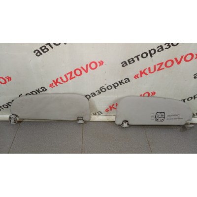 Козырек солнцезащитный (внутри) ЛЕВЫЙ Peugeot 206 1998-2012 8143EP