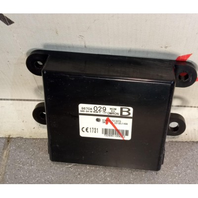Блок электронный СИГНАЛИЗАЦИИ MITSUBISHI ASX 2010> 8670A029