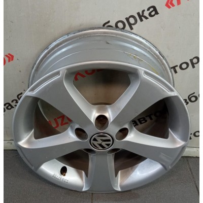 Диск колесный легкосплавный R15 6J ET40 5x100 ЦО57 VW POLO (HB) (2009-2017) 6R0071495A