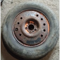 Резина R16 5x114 155/90 цо70 остаток 5мм