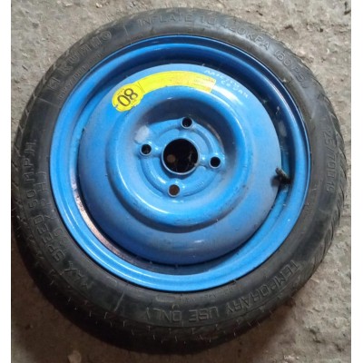 Диск запасного колеса (докатка)  R15 4x114 цо56 125/70 kumho 4мм