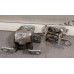 Петля двери передней левой нижняя Chevrolet Spark 2005-2010 96601236