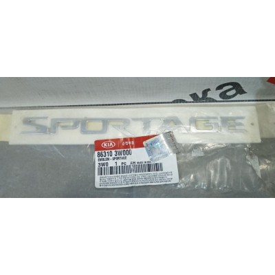 Эмблема на крышку багажника KIA SPORTAGE (2010>) 86310-3W000 863103W000